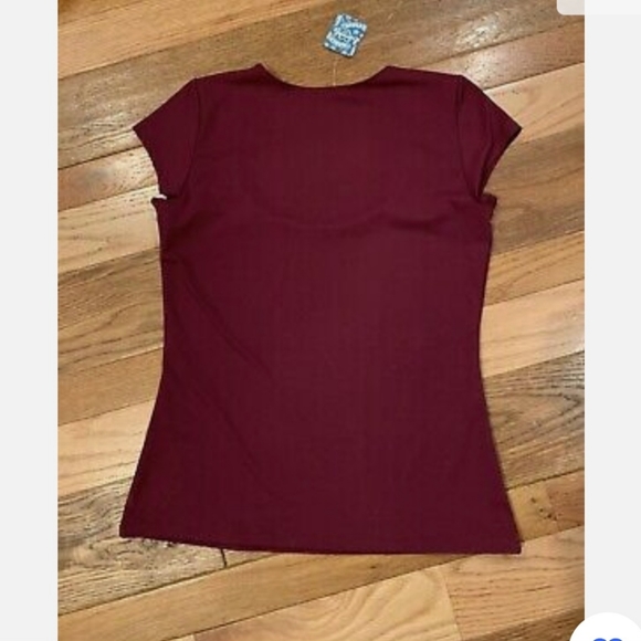 NWT Free Prople Intimately Cap Sleeve Seamless Cami Small Plum Wine FP1033 - Picture 6 of 9